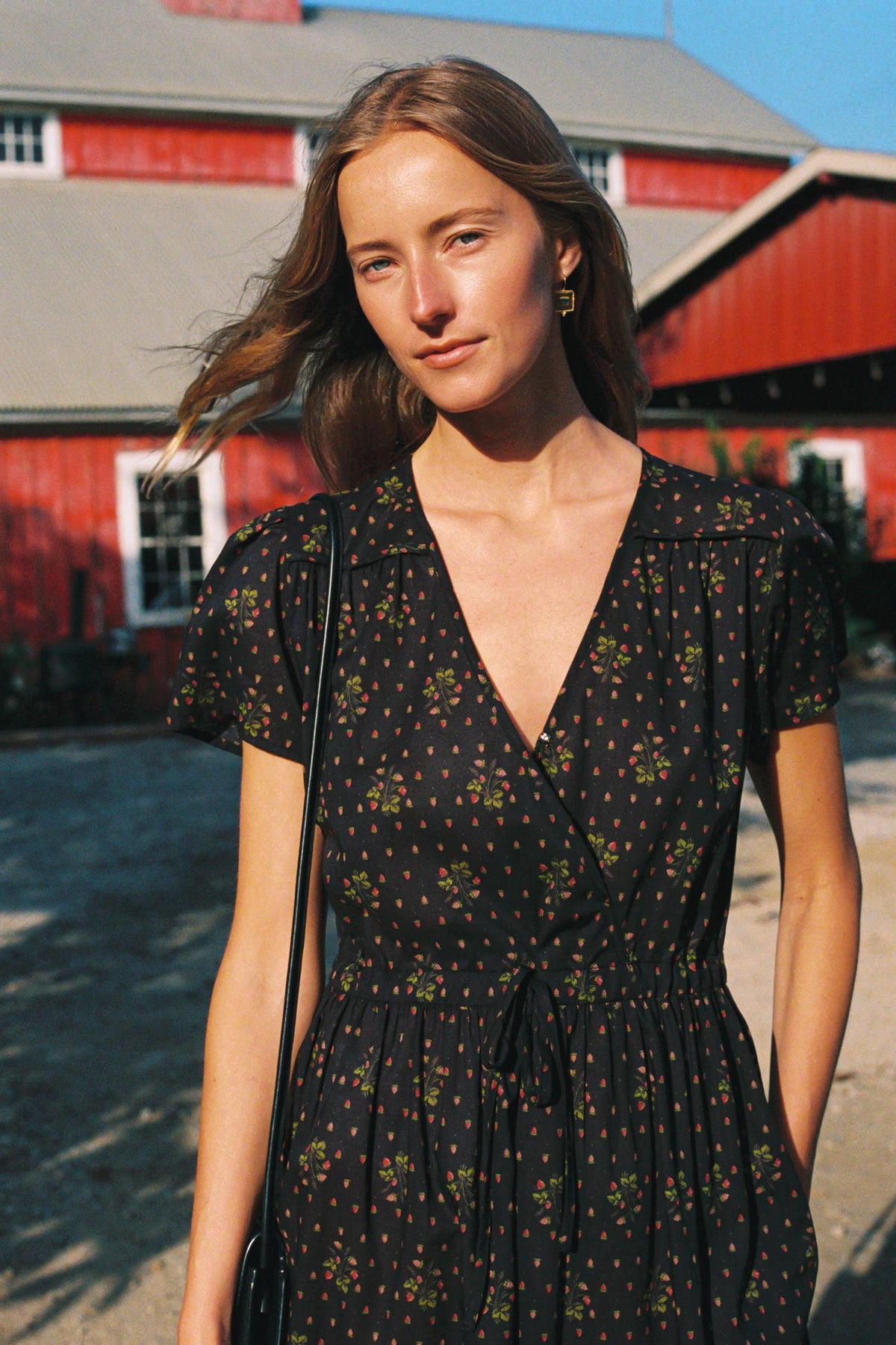 simple cotton dress The Dawn 4 cm/0.5 Eileen Fisher Women's Short Sleeve