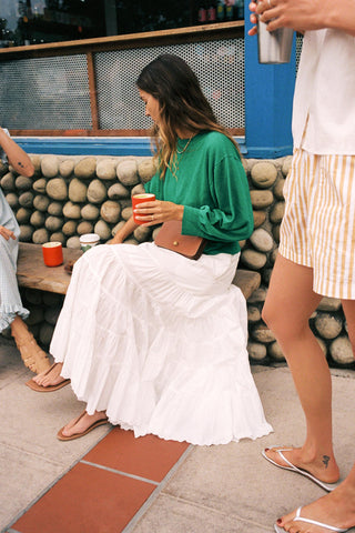 The Darby Skirt | Alabaster