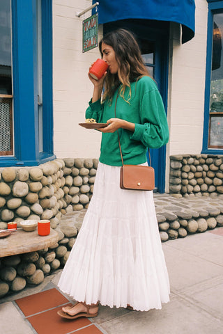 The Darby Skirt | Alabaster