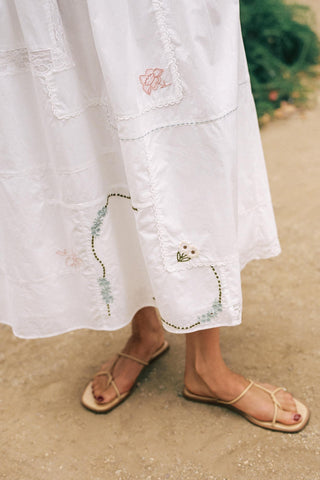 The Xander Skirt | Alabaster