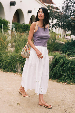 The Xander Skirt | Alabaster