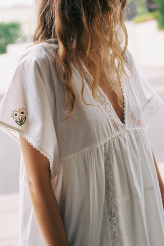 The Yvette Dress | Alabaster