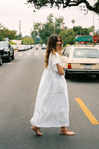 The Yvette Dress | Alabaster