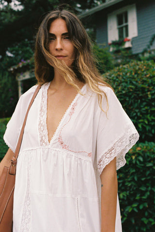 The Yvette Dress | Alabaster