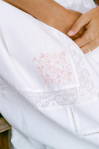 The Yvette Dress | Alabaster