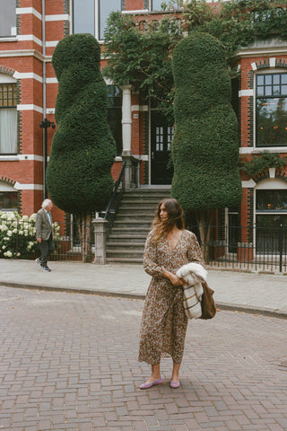 The Saunders Dress | Moss Morning Glory