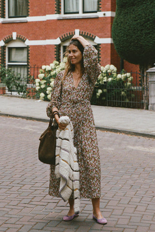 The Saunders Dress | Moss Morning Glory