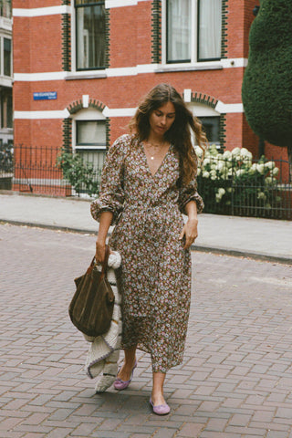 The Saunders Dress | Moss Morning Glory