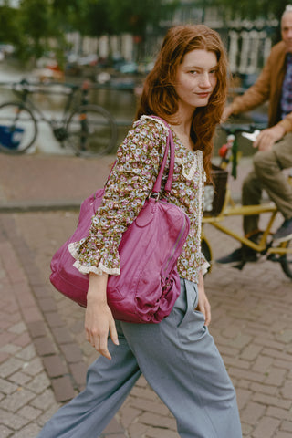 The Amaranta Blouse | Moss Morning Glory