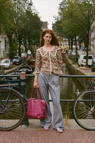 The Amaranta Blouse | Moss Morning Glory