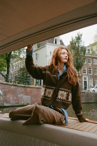 The Sister Cardigan | Forest Flowers