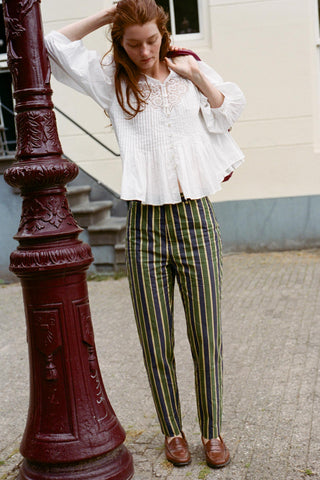 The Anna Pant | Boardwalk Stripe