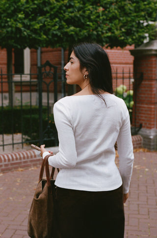 The Eda Top | Ivory