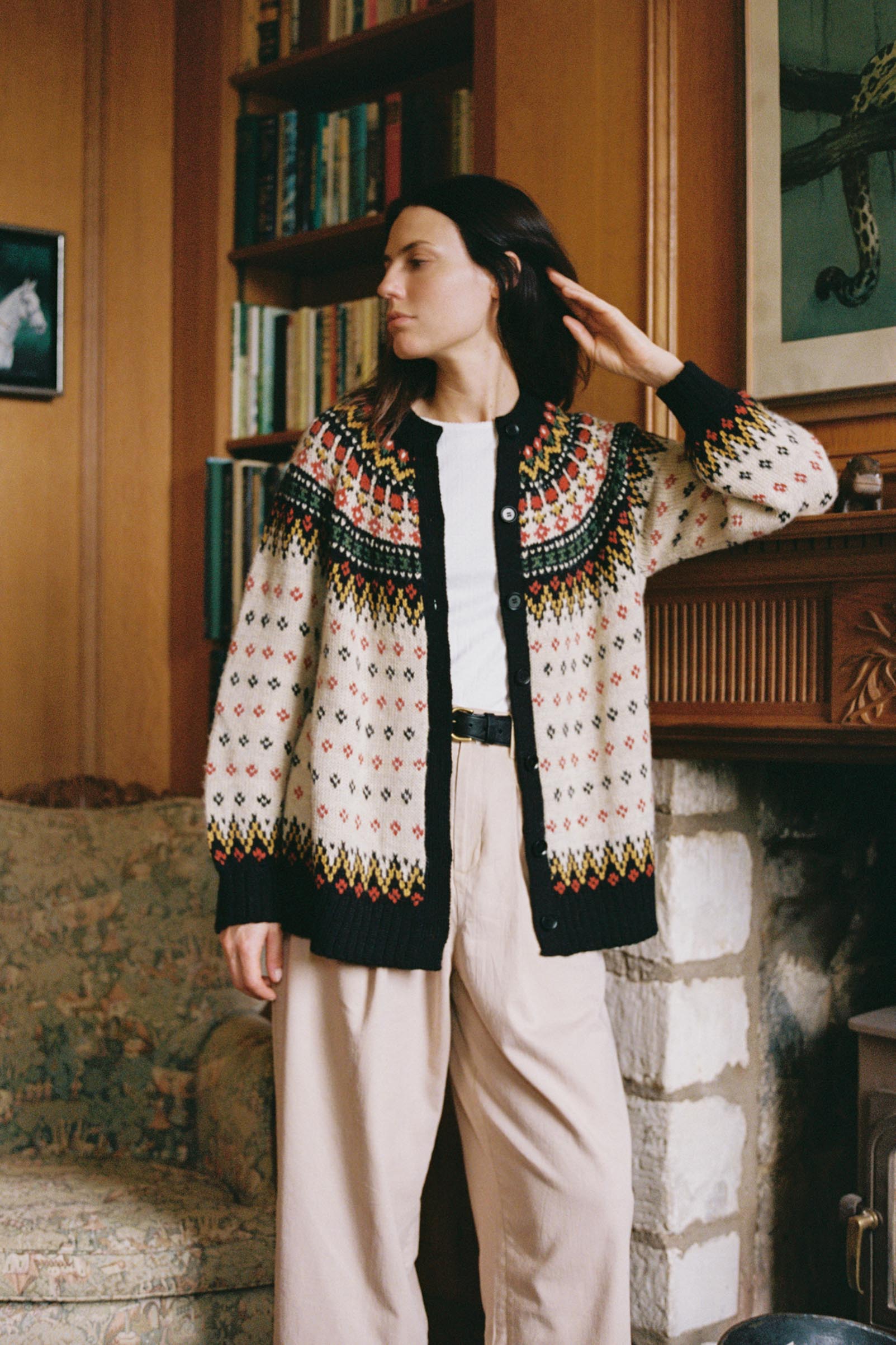 The Dora Cardigan | Norwegian Winter – Christy Dawn