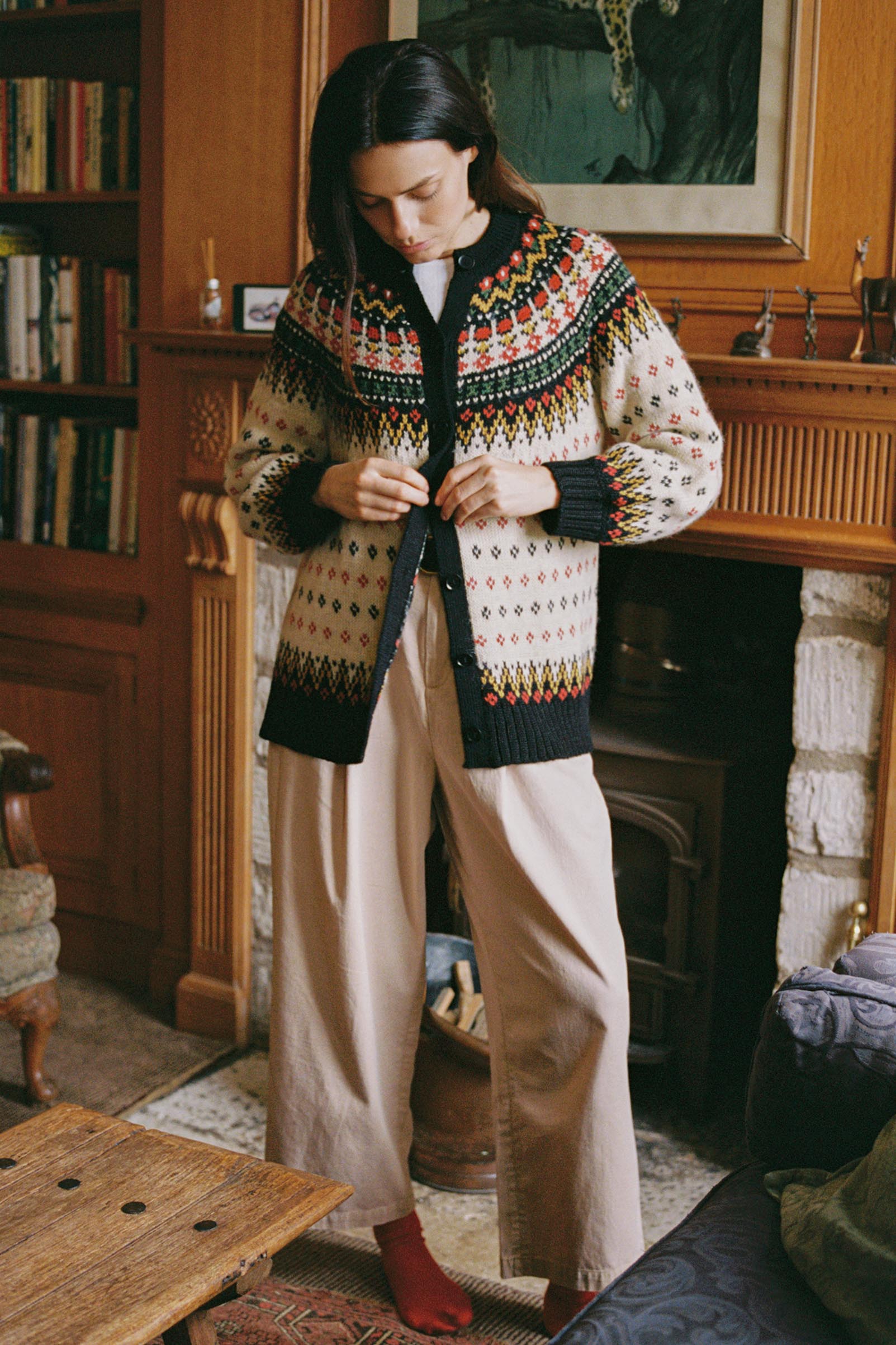 The Dora Cardigan | Norwegian Winter – Christy Dawn