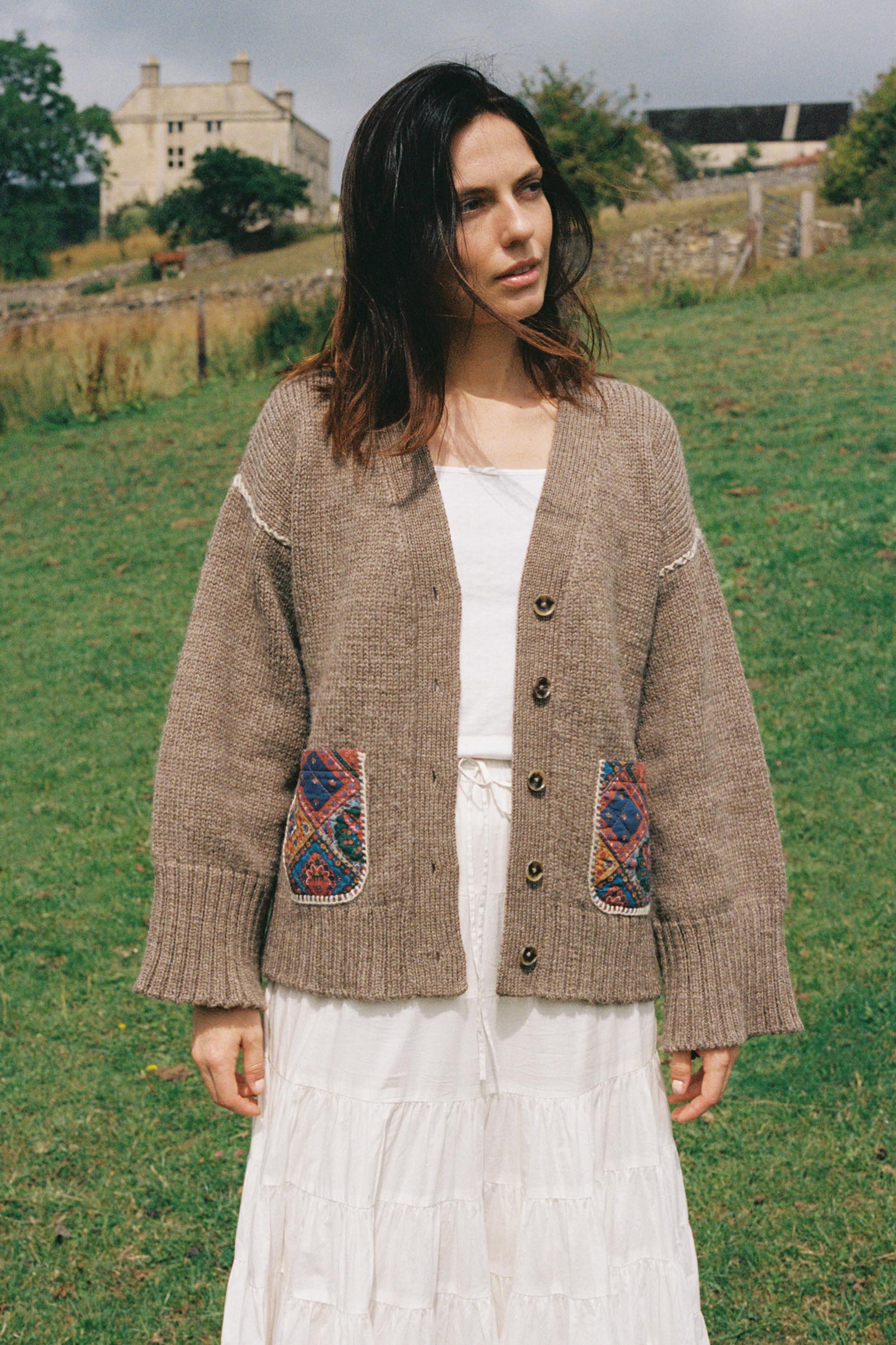 TODAYFUL【美品】Hand Knit Cardigan★ungrid Madison Alpaca Wool Hand Knit Cardigan – My Beachy Side