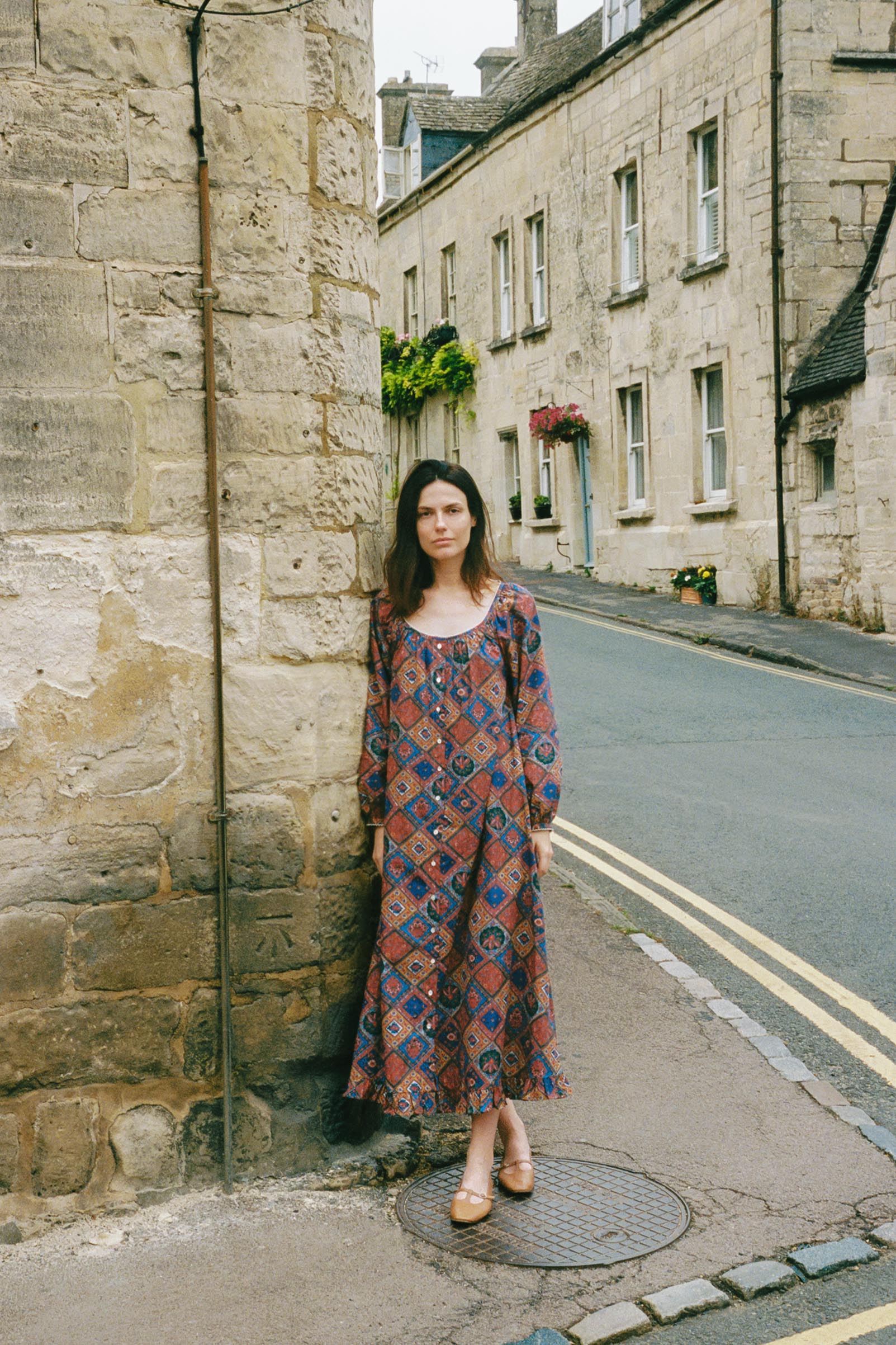 The Hiromi Dress | Ruby Patchwork – Christy Dawn