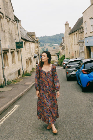 The Hiromi Dress | Ruby Patchwork