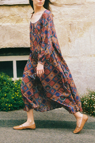 The Hiromi Dress | Ruby Patchwork – Christy Dawn