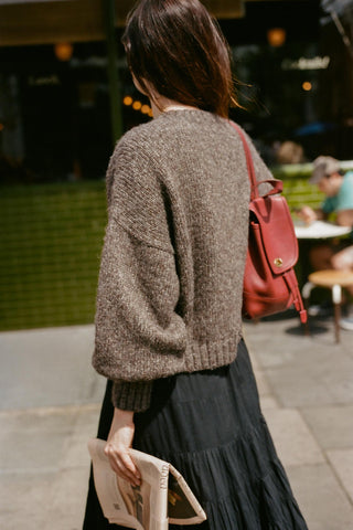 The Jane Sweater | Espresso