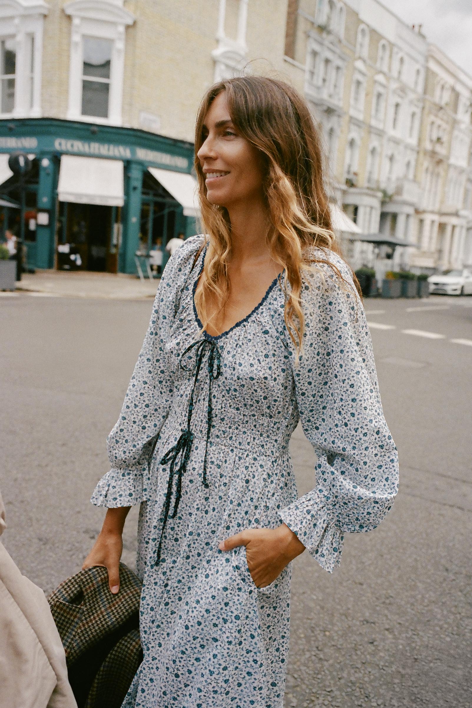 The Raquel Dress | Chrysanthemum Vine – Christy Dawn