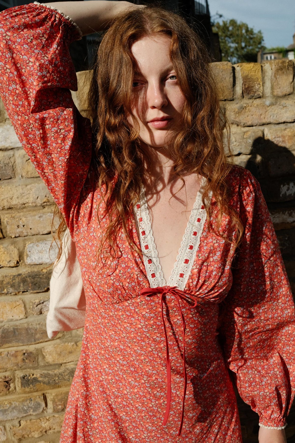 candy apple red dress The Miranda in Harvest, Size Small, Organic Cotton Christmas Off-shoulder A- Line YGroup_10364 Size:20 (XXX) v neck maxi dress