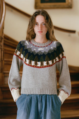 The Ilara Sweater | Woodland Hare