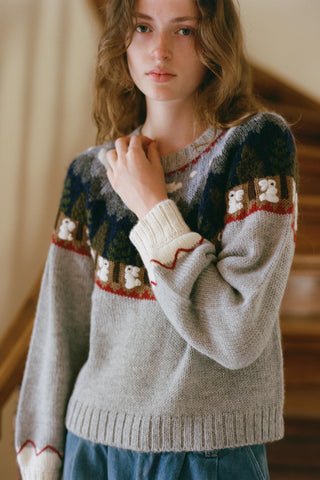 The Ilara Sweater | Woodland Hare