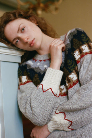 The Ilara Sweater | Woodland Hare