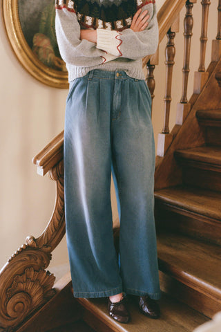 The Salma Pant | Denim