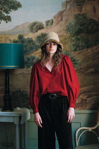 The Nadia Top | Sundried Tomato