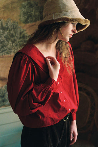 The Nadia Top | Sundried Tomato