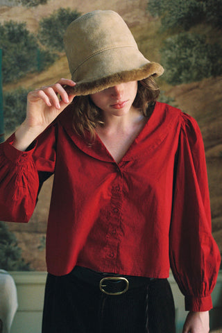 The Nadia Top | Sundried Tomato