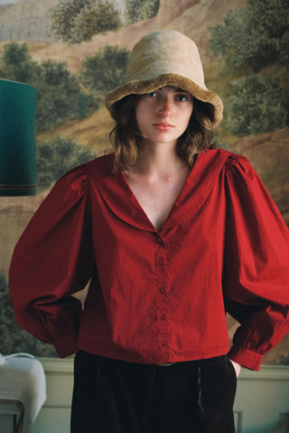 The Nadia Top | Sundried Tomato