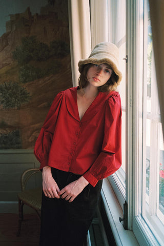 The Nadia Top | Sundried Tomato