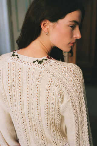 The Mimi Cardigan | Oatmeal