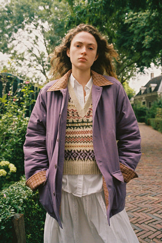 The Deanna Jacket | Wisteria