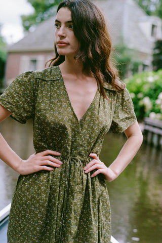 The Dawn Dress Petites | Pine Foliage