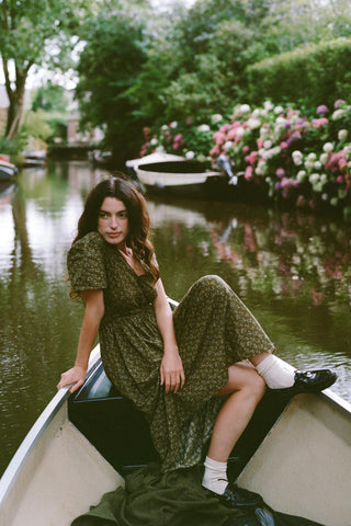 The Dawn Dress Petites | Pine Foliage