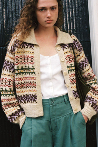 The Richard Cardigan | Dune Fairisle