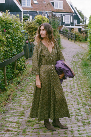 The Renata Dress | Pine Foliage
