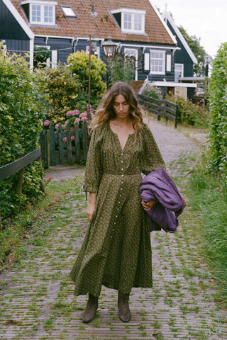 The Renata Dress | Pine Foliage