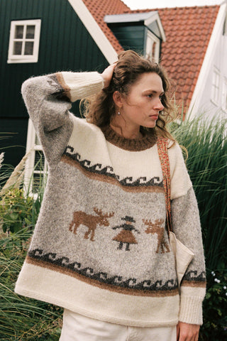 The Dad Sweater | Moose Jacquard