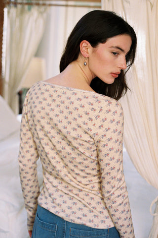 The Eda Top | Vintage Calico