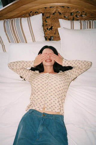 The Eda Top | Vintage Calico