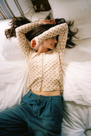 The Eda Top | Vintage Calico