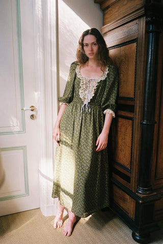 The Loren Dress | Pine Foliage