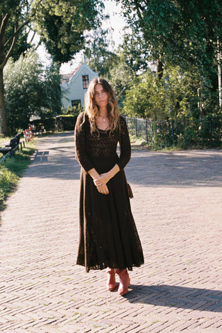 The Marjorie Dress | Chocolate