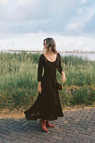 The Marjorie Dress | Chocolate