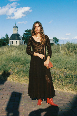 The Marjorie Dress | Chocolate